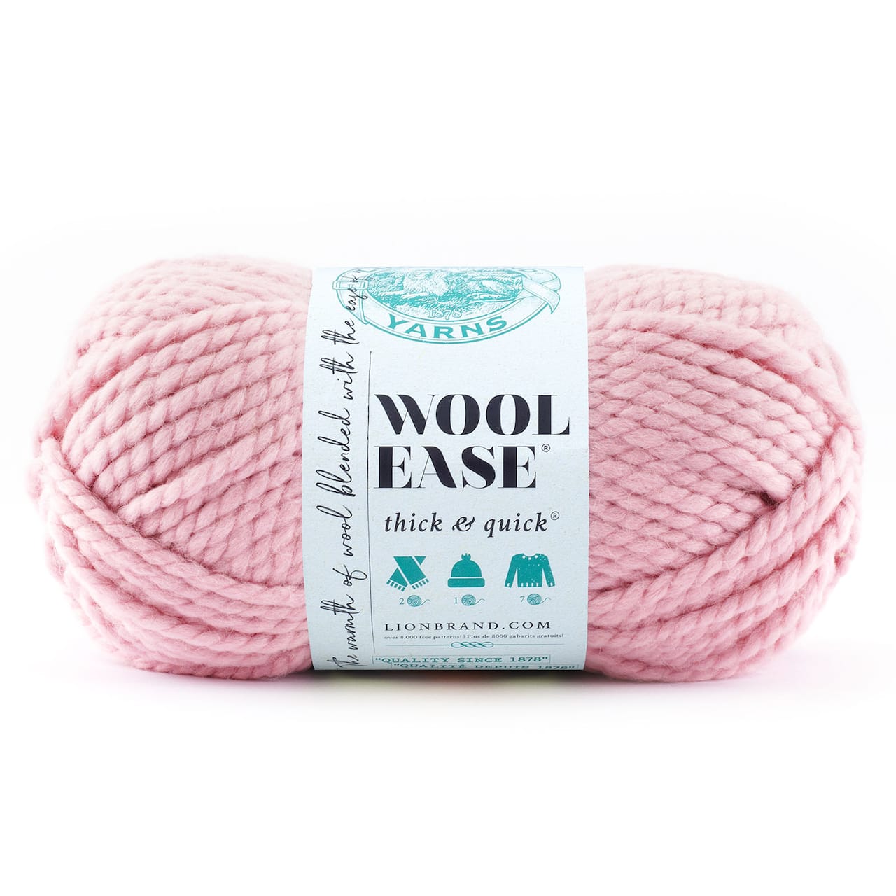 15 Pack: Lion Brand® Wool-Ease® Thick & Quick® Yarn, Solids